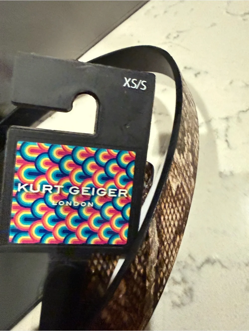 Kurt Geiger designer belt